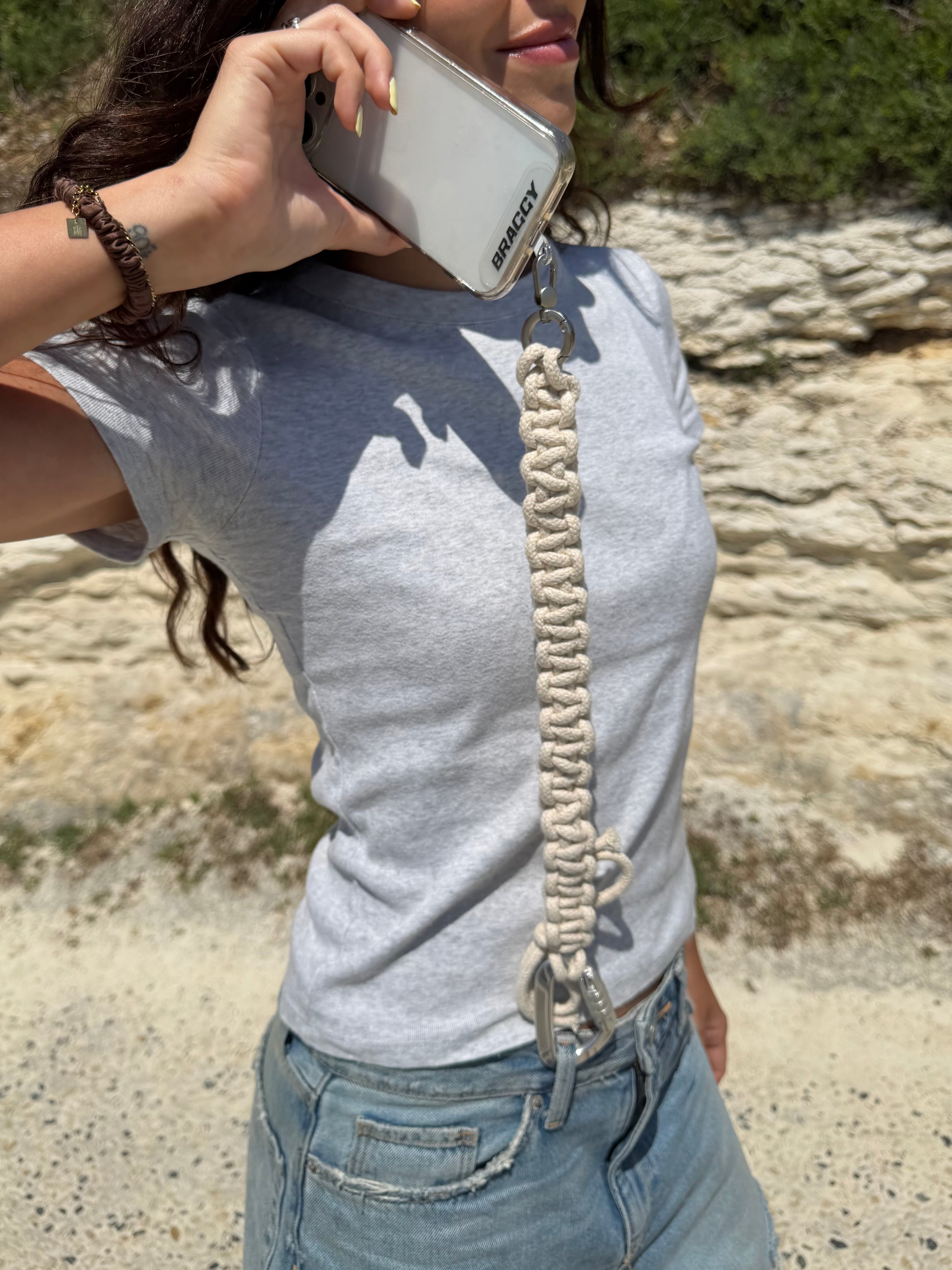 COTTON PHONE ATTACHMENT